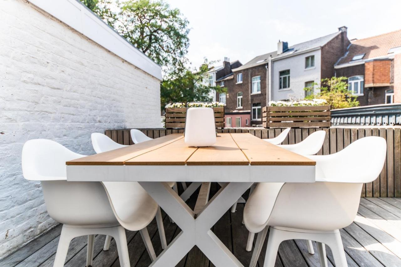 Appartement Guillemins Station Terrace لييج المظهر الخارجي الصورة